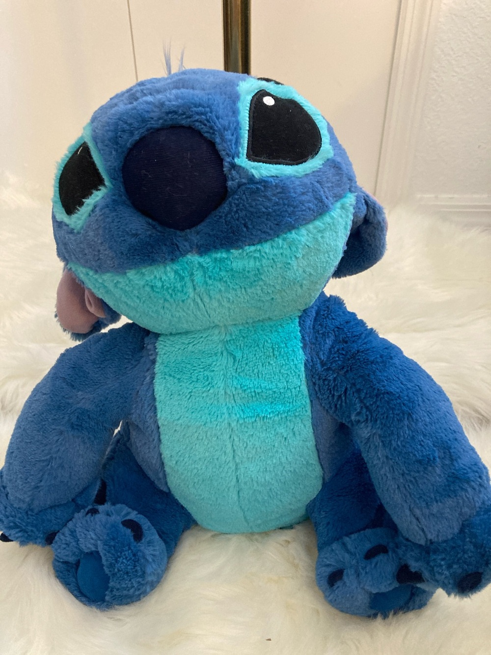 Disney Blue and Teal Stitch Plush Toy